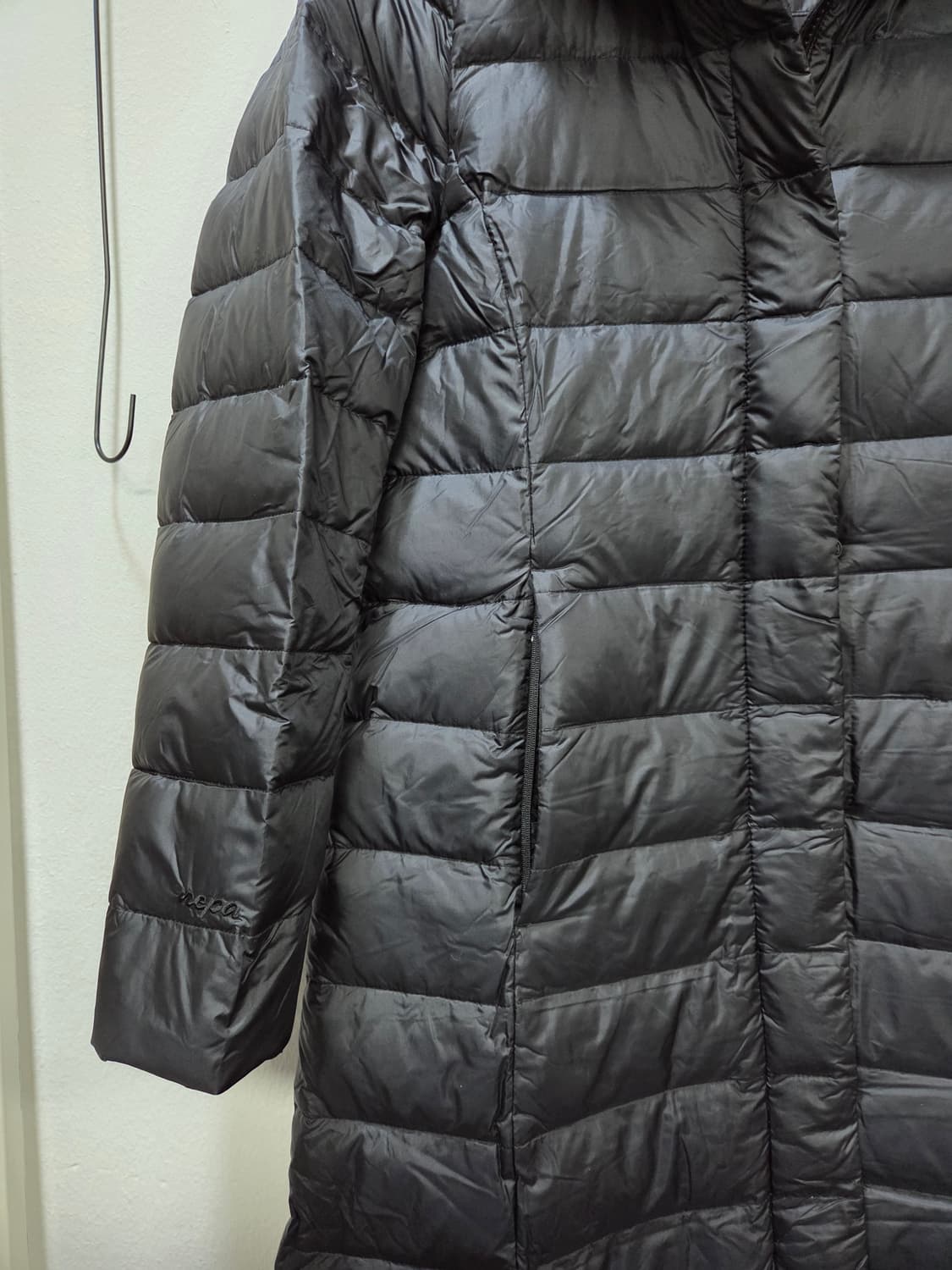 NEPA 네파 구스 경량 롱패딩 벤치코트패딩 95(66) 상품이미지3