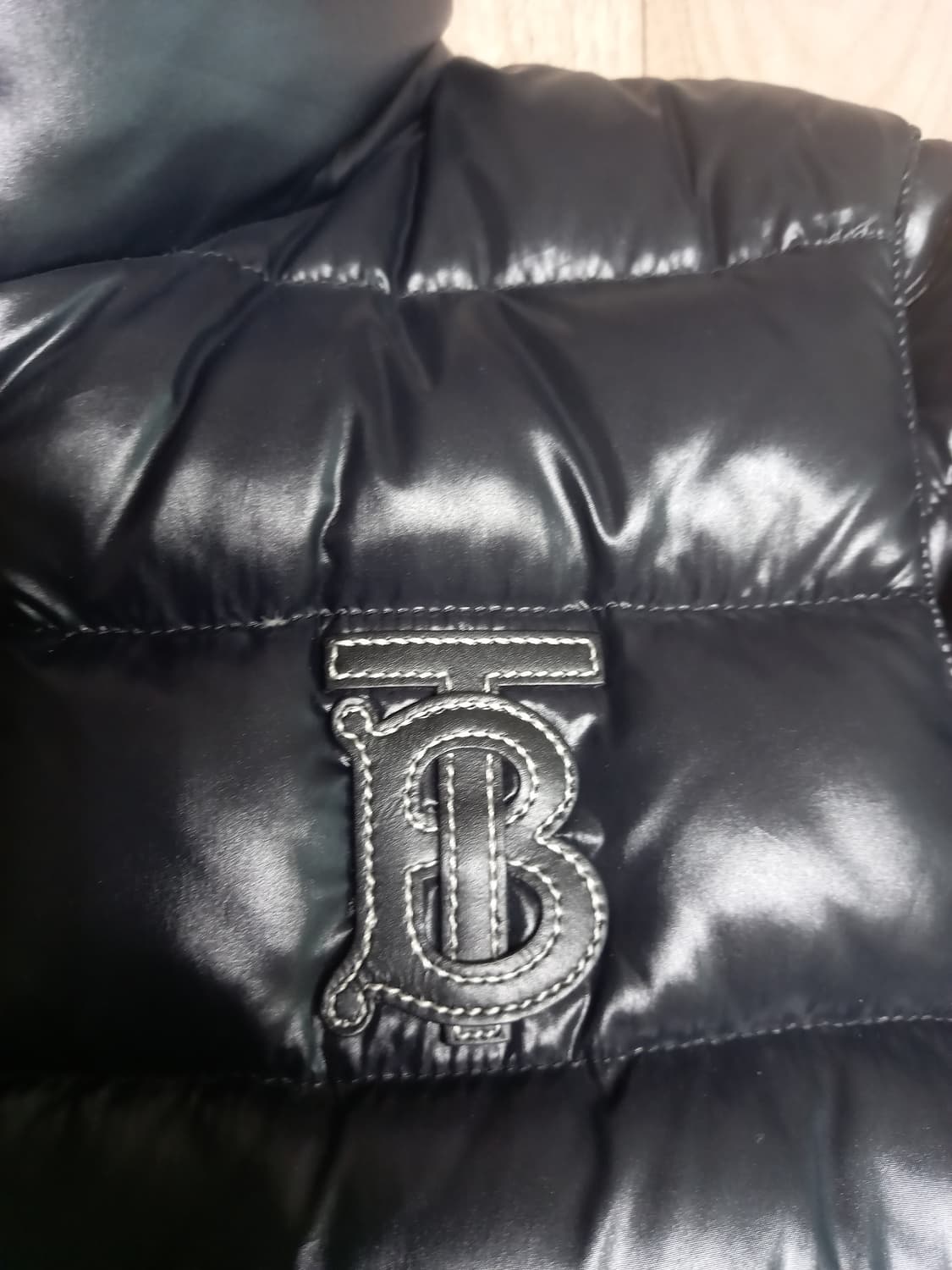 (정품)버버리 블랙 패딩  M(실용55~66)    상품이미지2