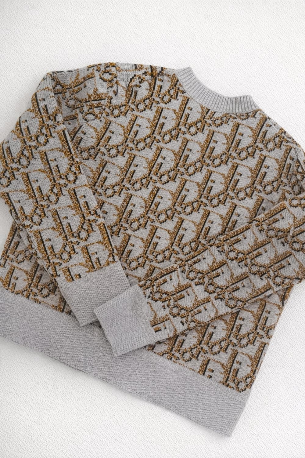 디올 오블리크 자카드 니트 L사이즈 정품 상품이미지4