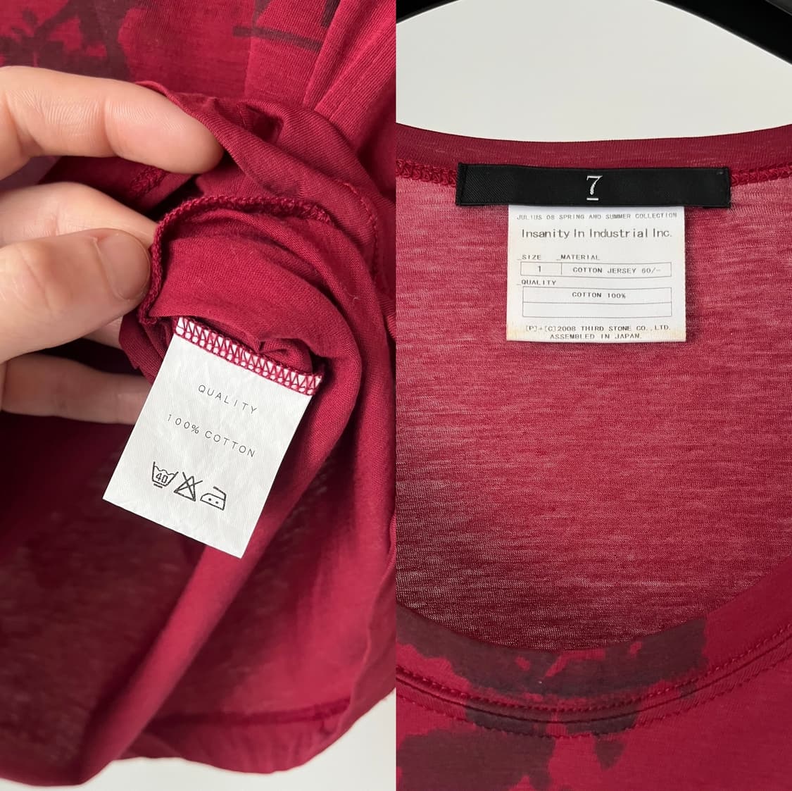 Julius 08SS Archive Printed Long Sleeve 상품이미지10