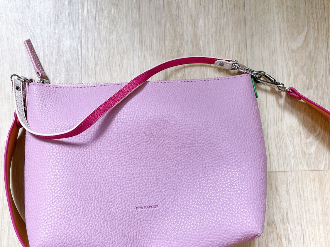 FINDKAPOOR 파인드 카푸어 플랫핑고백 투톤 숄더 겸 크로스백 상품이미지3