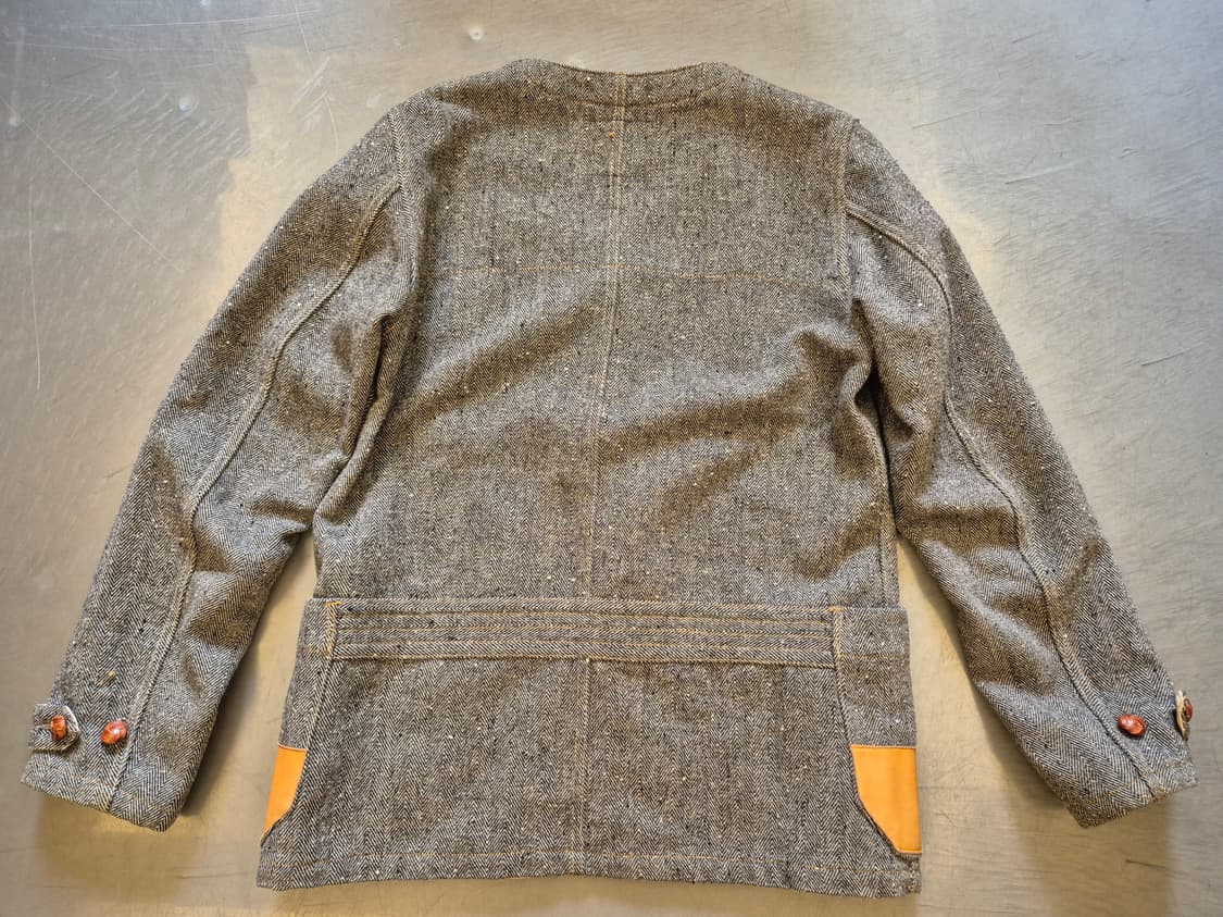 아나크로놈 헤링본 울 자켓 상품이미지2