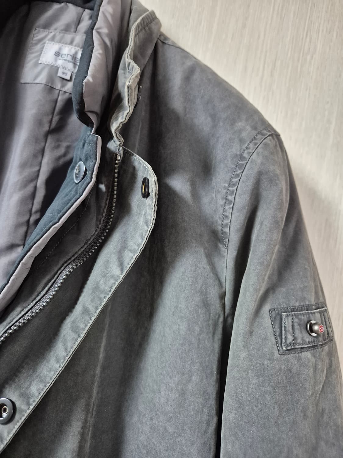 코오롱 시리즈 더블린 2WAY 구스다운 코트 구스패딩코트 95 상품이미지4