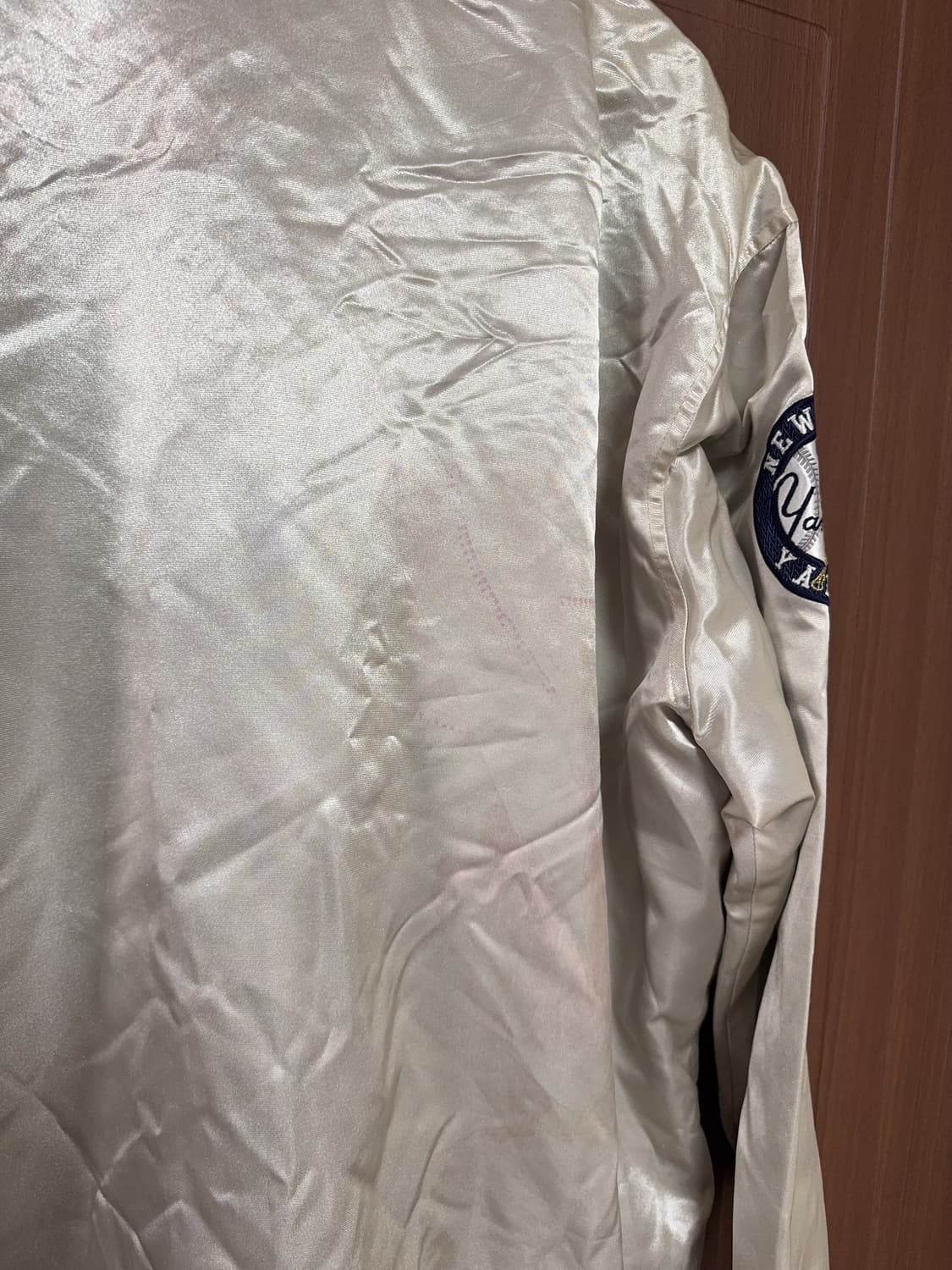 MLB 뉴욕 양키스 서브컬쳐 빈티지 야구 패치 바시티 자켓 xl 105 상품이미지5