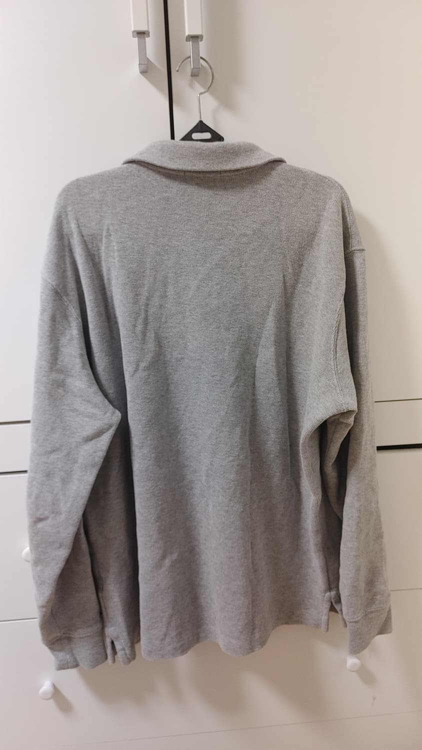 폴로 랄프로렌 하프집업 맨투맨 L 회색 상품이미지2