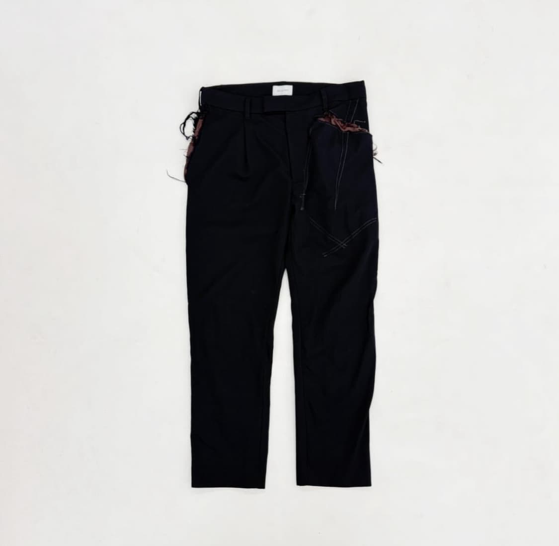 Bed J.w. Ford 스티치 컷 오프 팬츠 상품이미지1