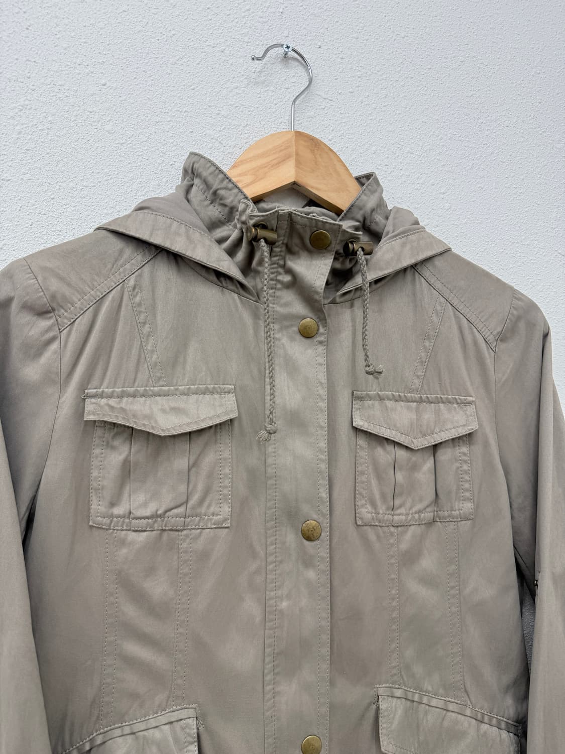 빈티지 KLEIN PLUS 베이지 후드 바람막이 상품이미지3