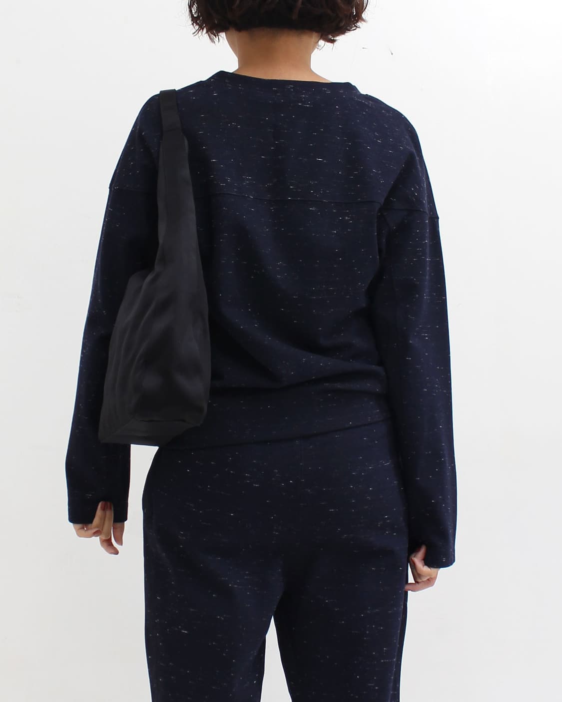 SeeByChloe 네이비 집업 자켓 & 팬츠 셋업 라운지웨어 트레이닝복 상품이미지2