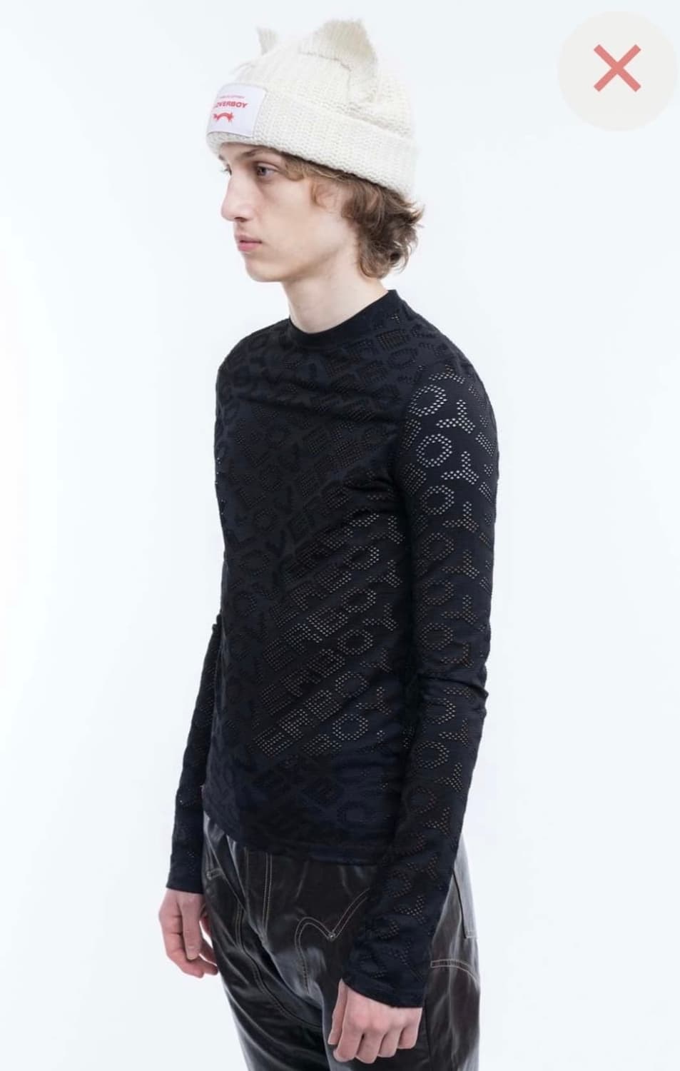 Charles Jeffrey LOVERBOY mash top 상품이미지2