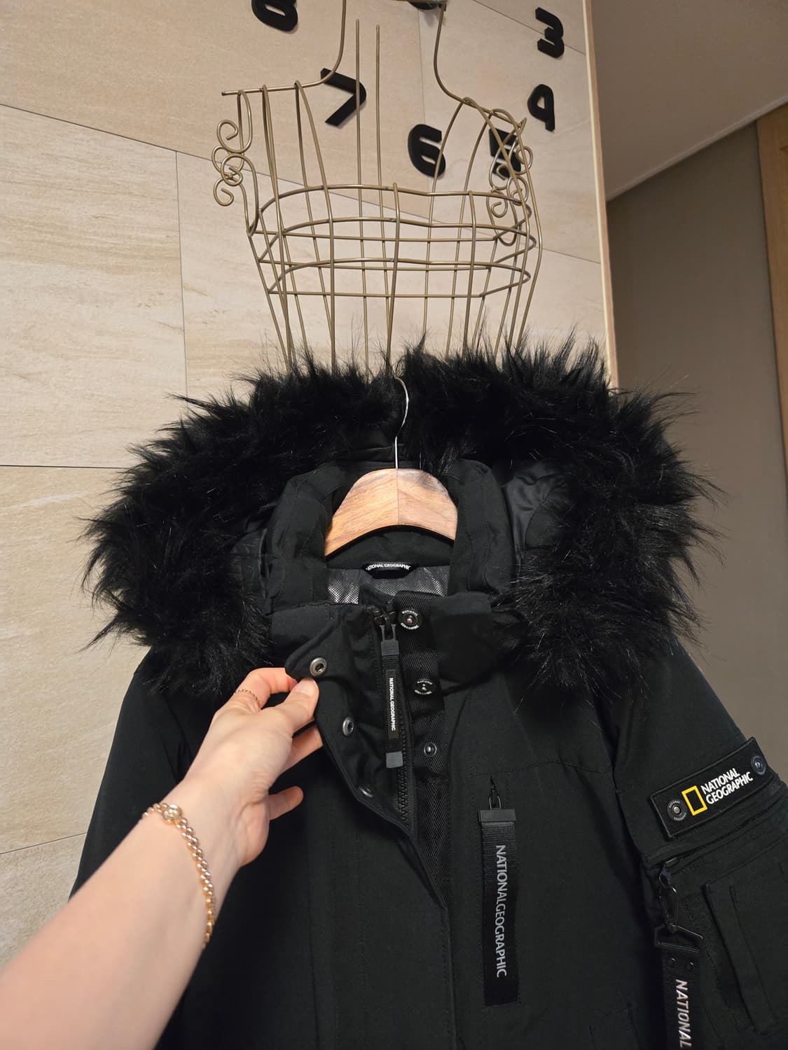 [90/s] 내셔널지오그래픽 여성 구스 패딩 상품이미지5