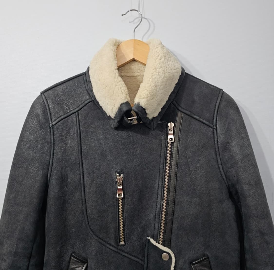 ITALY 양털 무스탕 자켓 55 상품이미지6