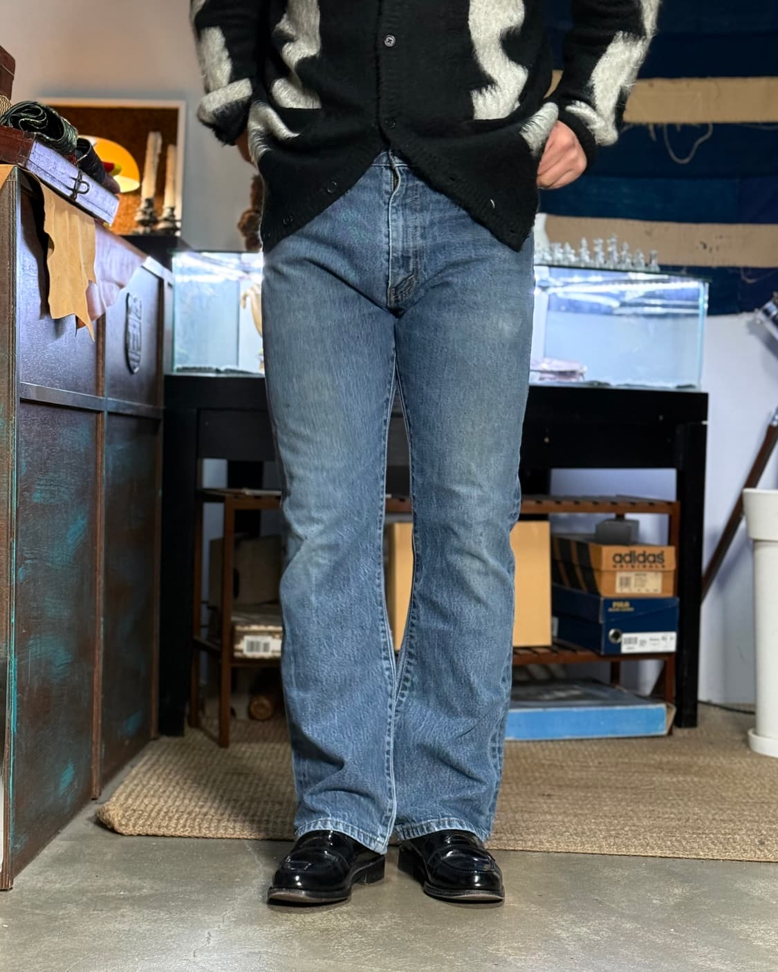 리바이스 517 부츠컷 데님 팬츠 34 상품이미지8