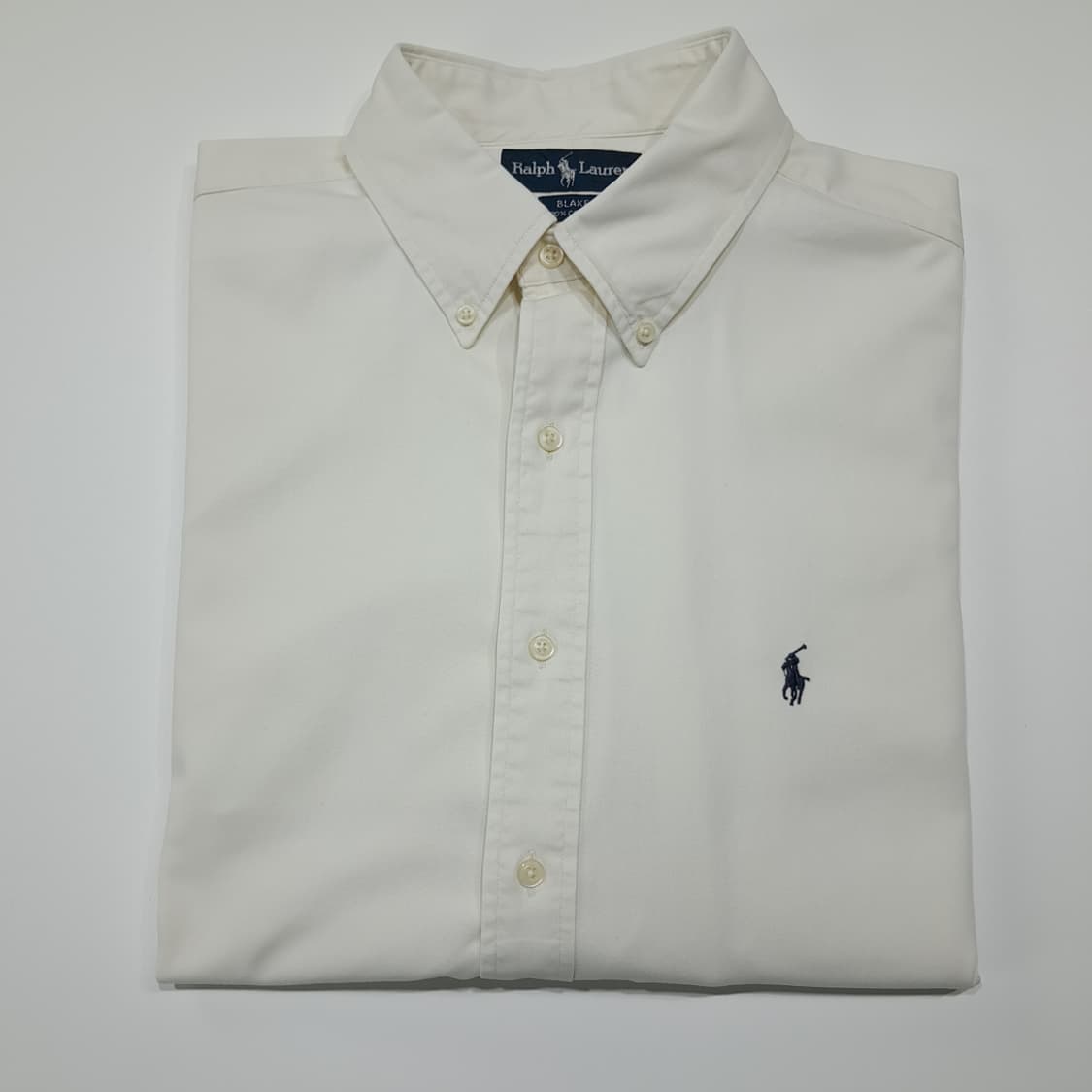 CK009 XL 폴로 90s 미국판 버튼다운 네츄럴화이트 셔츠 남방 상품이미지7