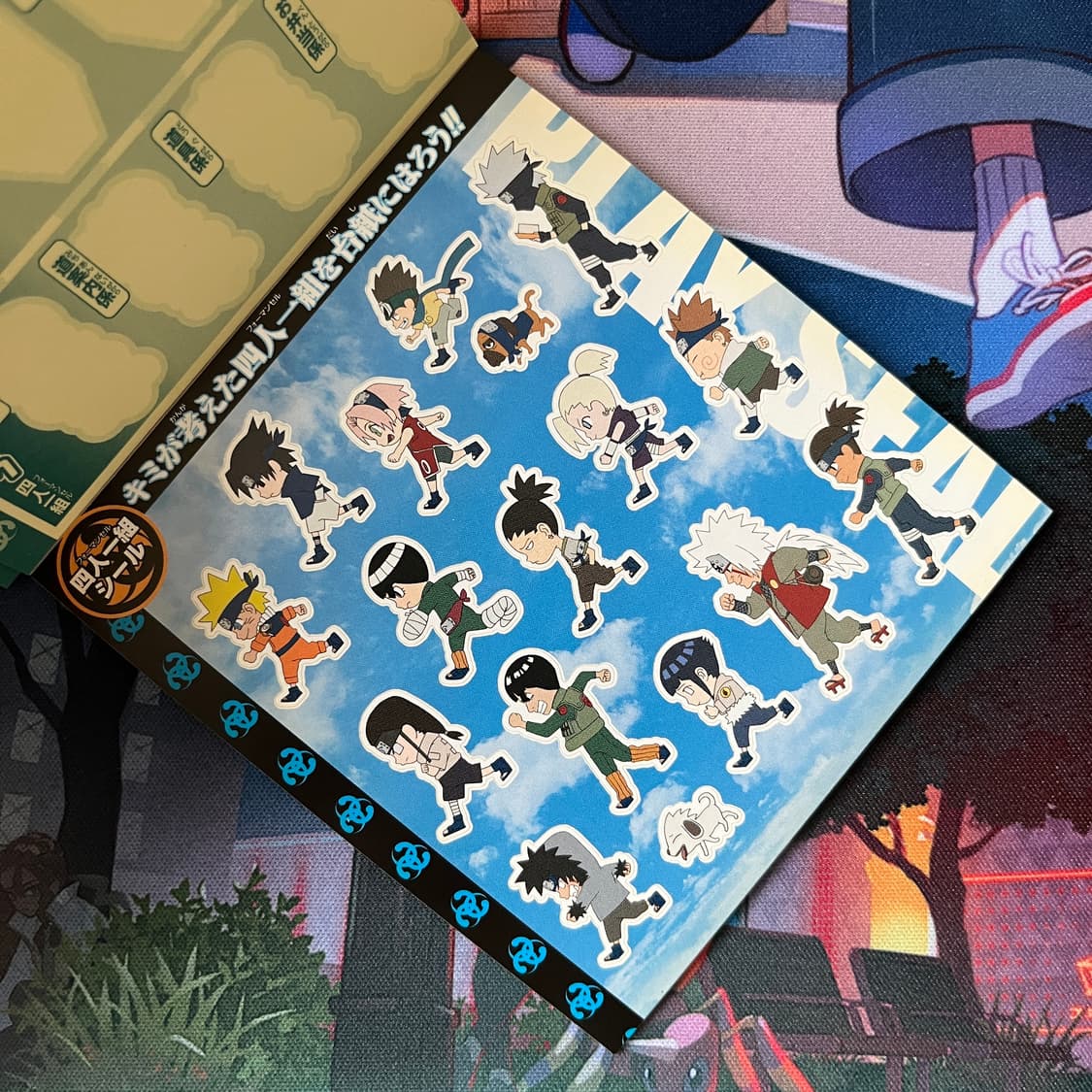 빈티지 나루토 스티커팩 상품이미지6