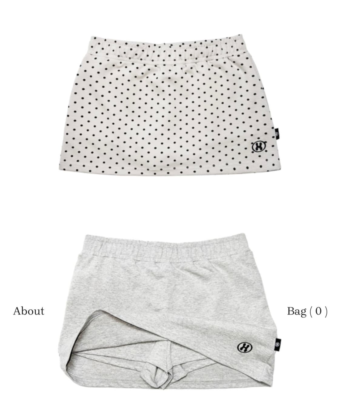 더미스테리어스호텔 도트 스커트 상품이미지8