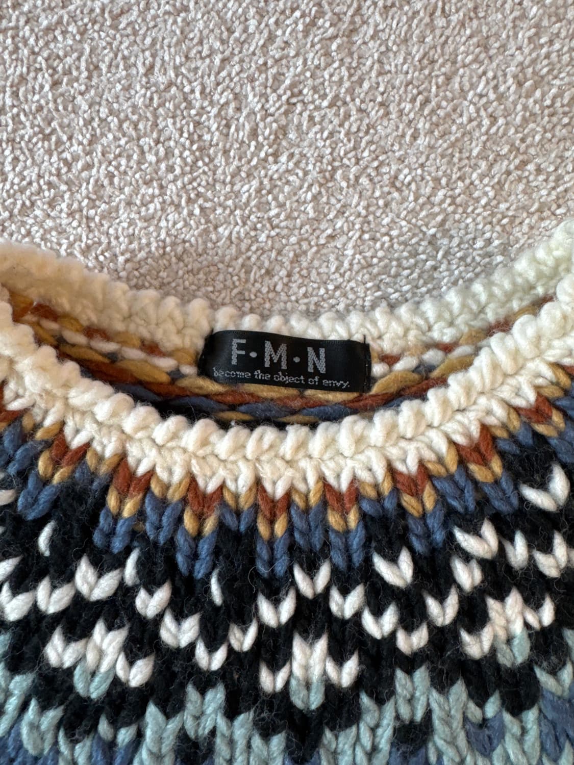 Nordic sweater (M) 상품이미지6