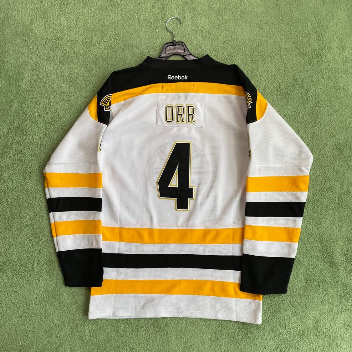 뉴진스 리복 90's CCM 화이트 옐로우 하키 져지 상품이미지6