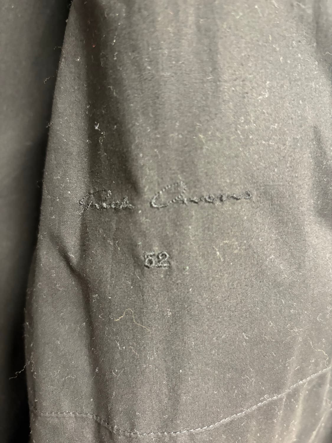 릭오웬스 구스다운 봄버 자켓 상품이미지3