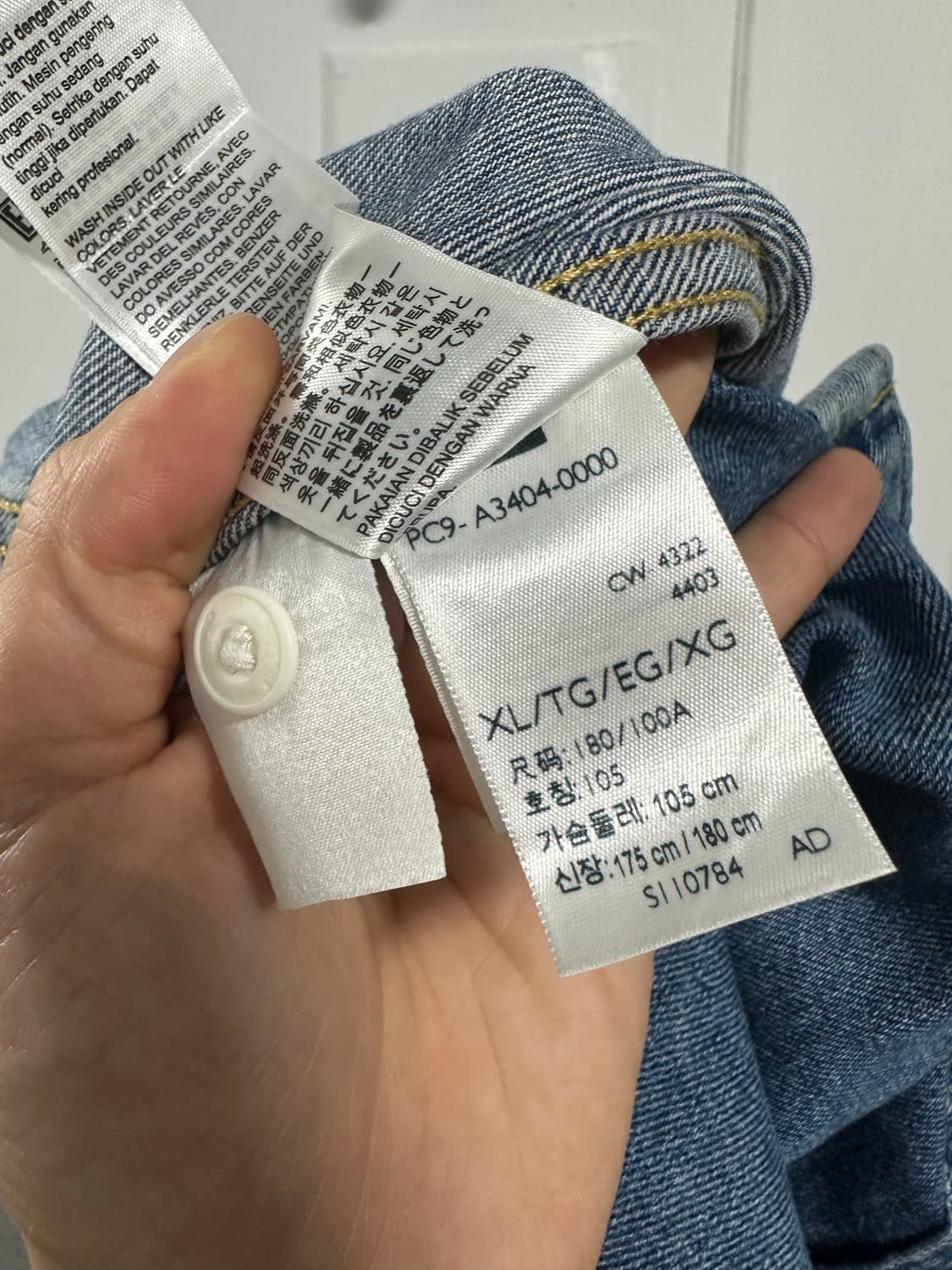 리바이스 실버탭 데님 셔츠 상품이미지4