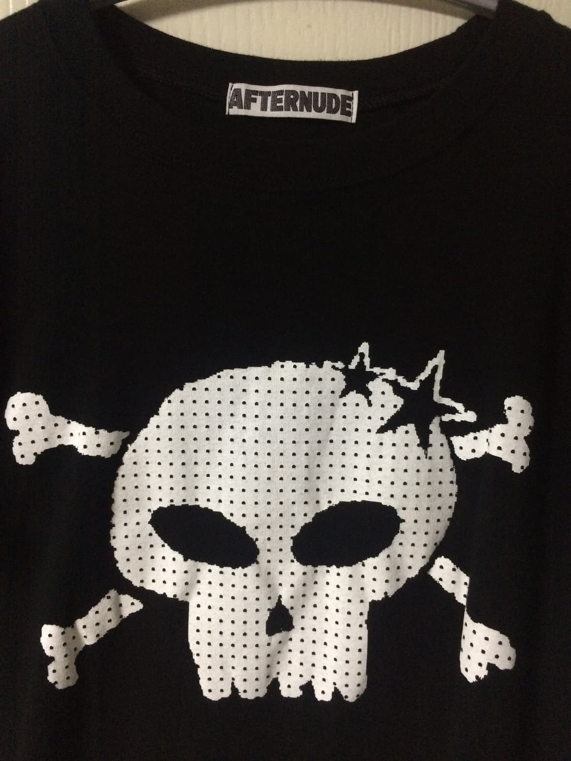 애프터 누드 - AFTER SKULL TEE  (Black) 상품이미지3