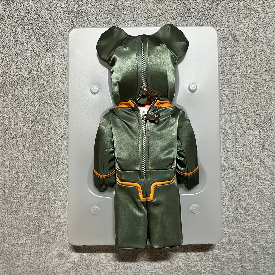 400% 요시다 포터 세이지 베어브릭 판매 상품이미지2