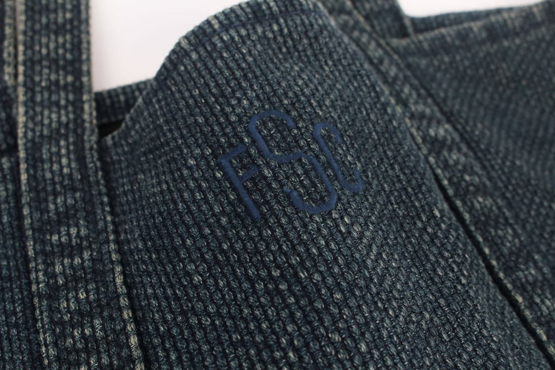 F.S.C. Indigo Kendo Tote Bag -japan made 상품이미지2