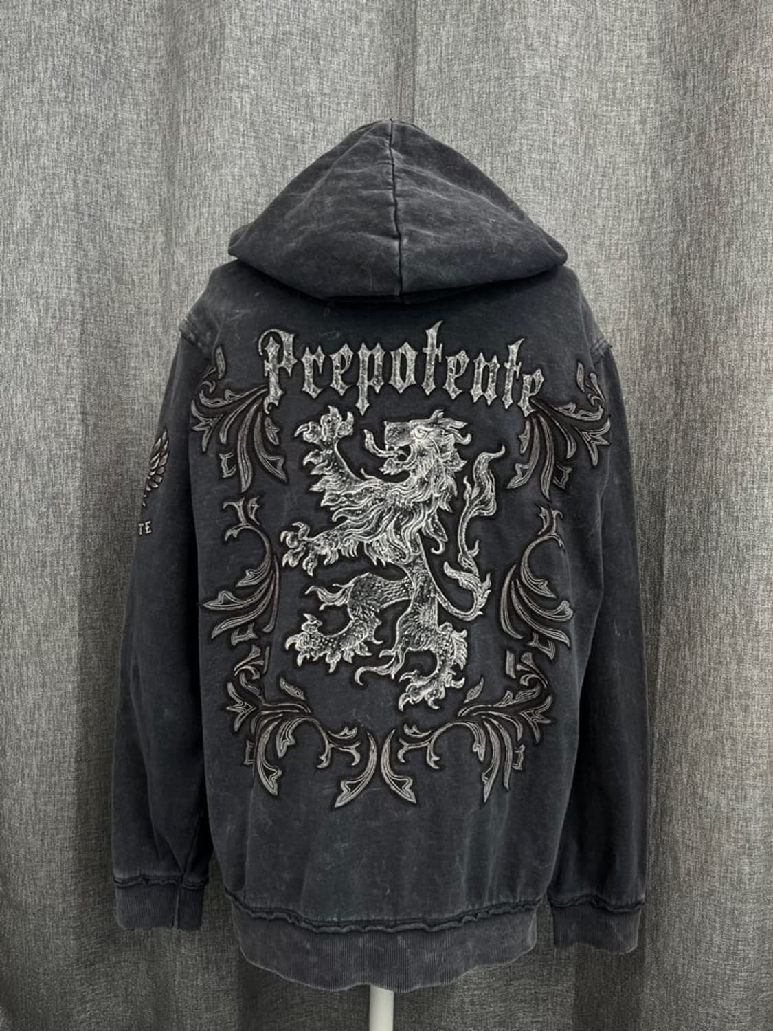 빈티지 프린팅 후드 집업/#3526 상품이미지6