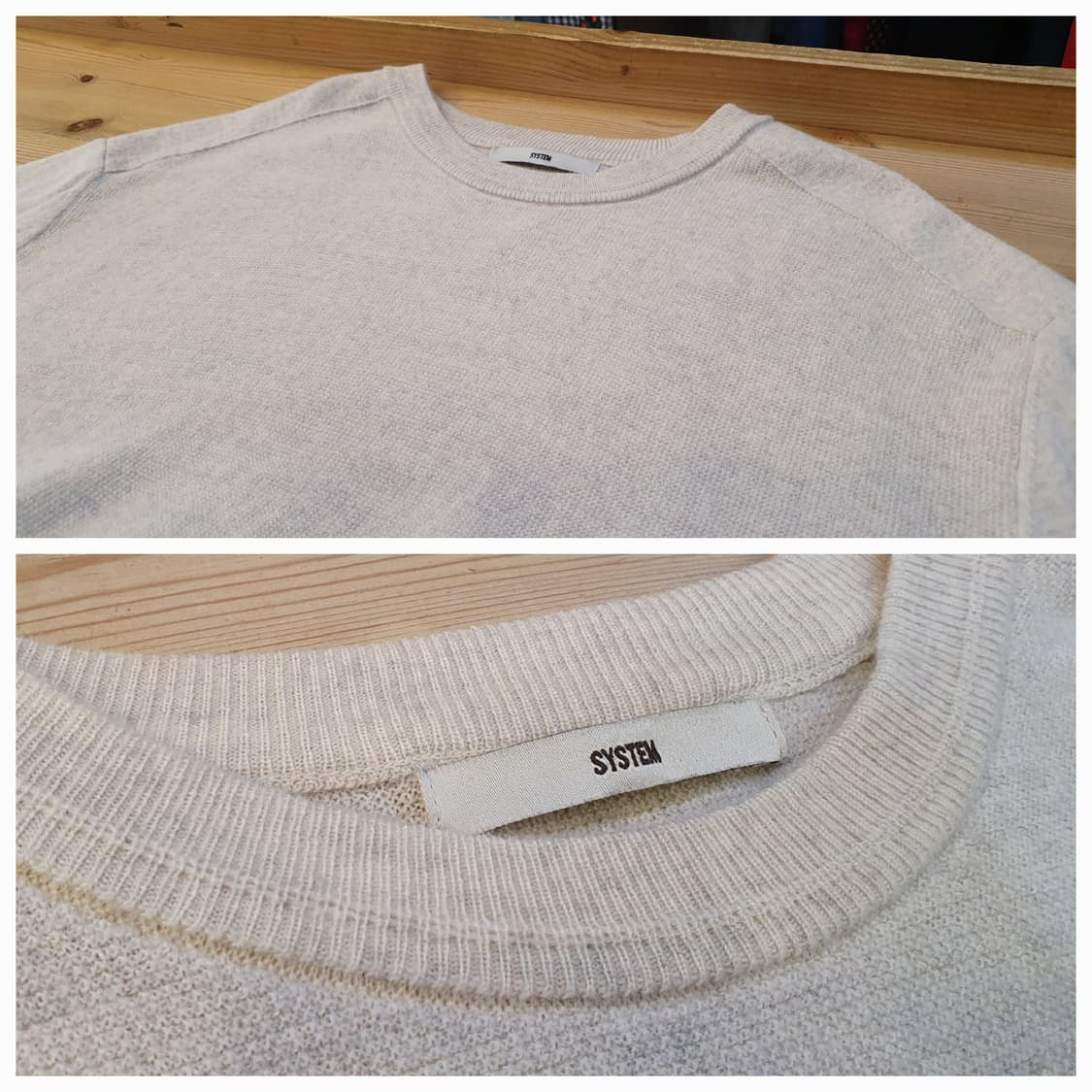100/105.시스템옴므 라운드니트 상품이미지3