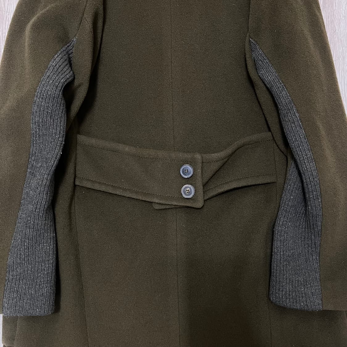 스테파넬 여성 캐시미어 클래식 더플 코트 M(95) 상품이미지8