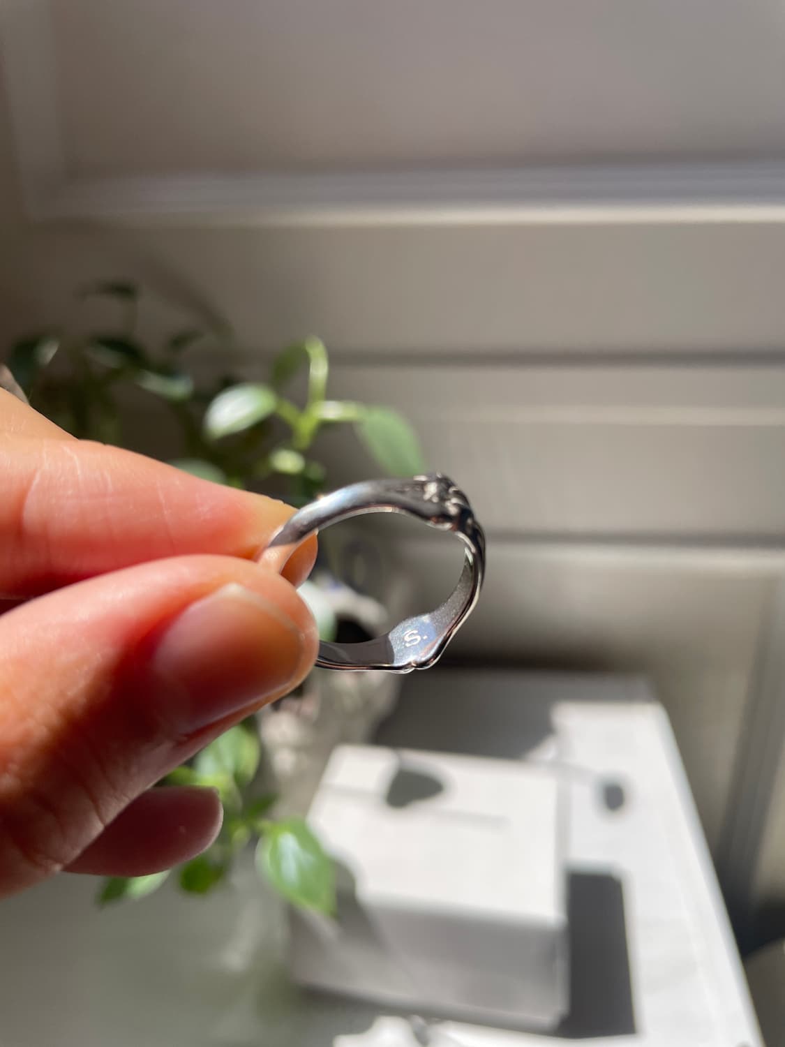 BONE shape band RING 본 밴드 링 상품이미지3