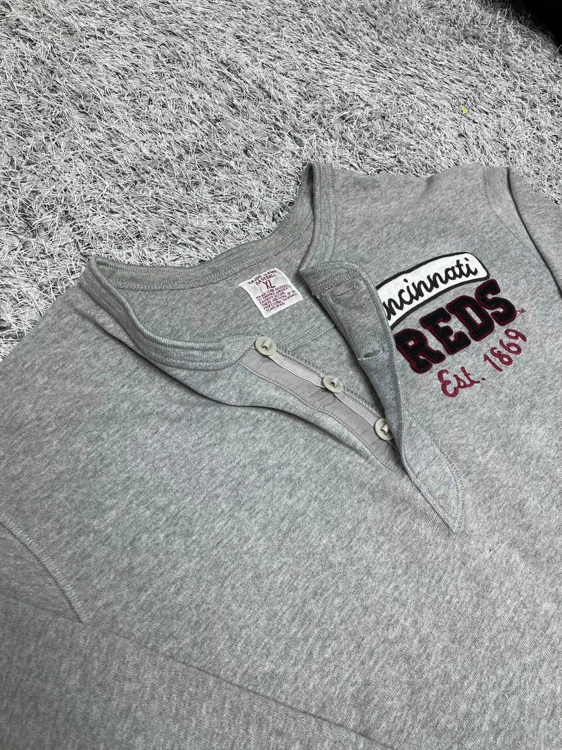 USA vtg 베이스볼 헨리넥 상품이미지3