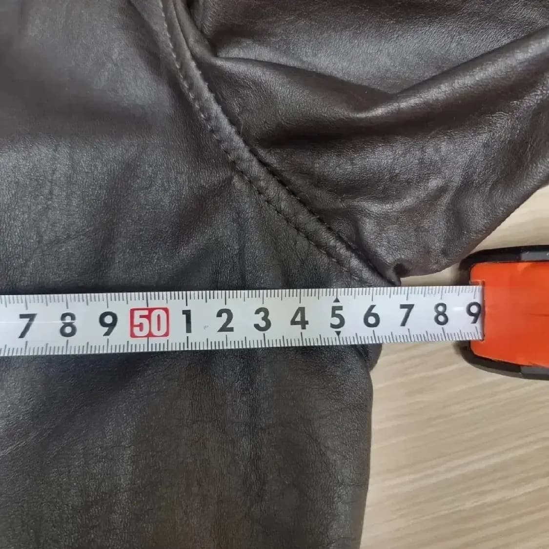 미군군납 a-2 빈티지 가죽 자켓(100) 상품이미지10