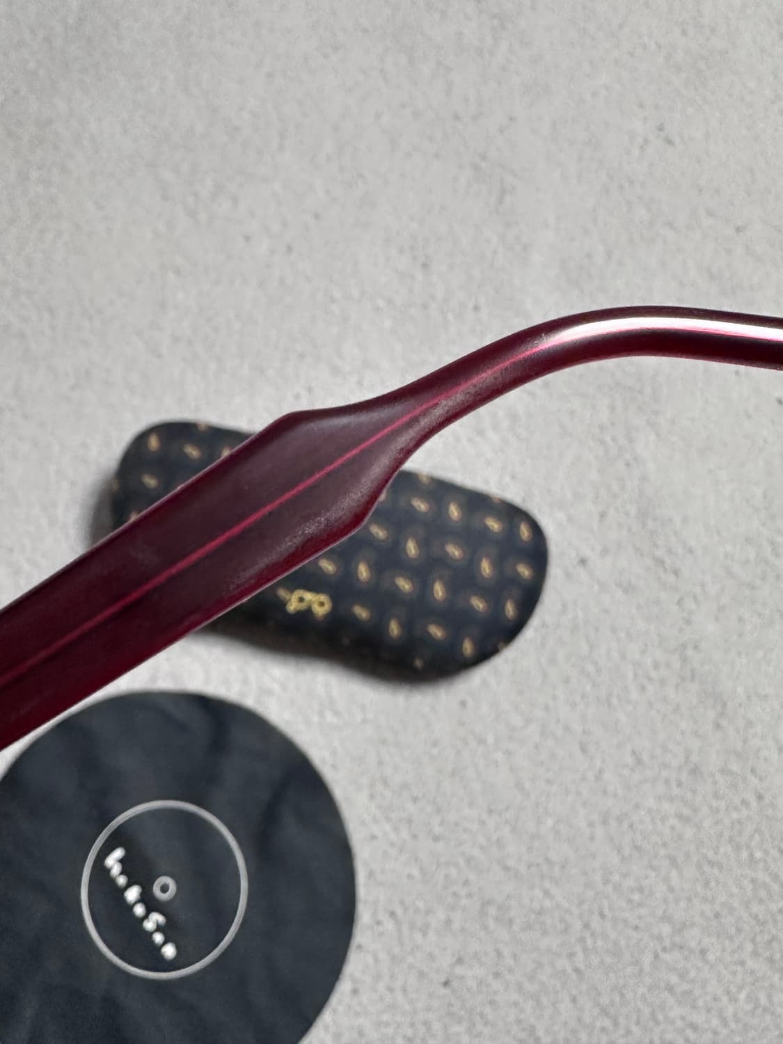 백산안경 하쿠산안경  포스트 / 브라운 상품이미지4