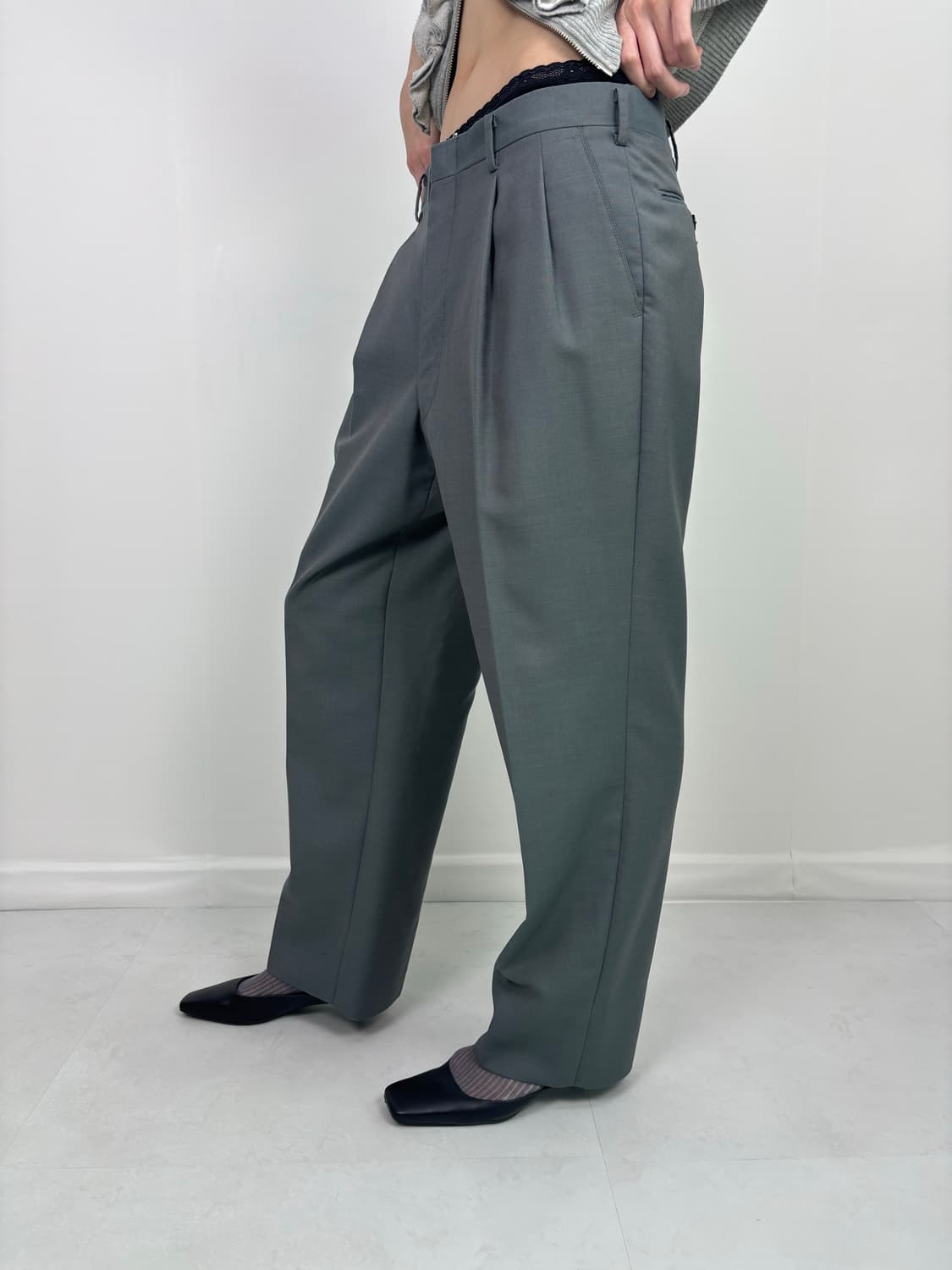 DAKS JADE GARY SLACKS 상품이미지1