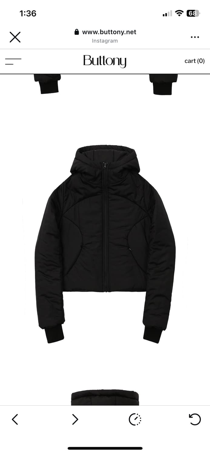 삽니다) buttony 버터니 패딩 2size 상품이미지1