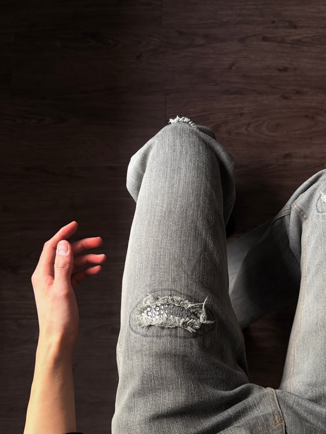 Dual View 비즈 리페어 슬림 플레어 진 상품이미지1