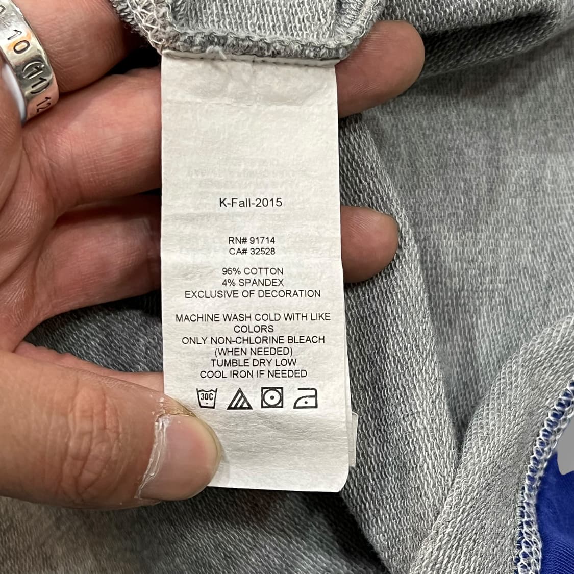 아르마니 익스체인지 로고 맨투맨 y14152 상품이미지8