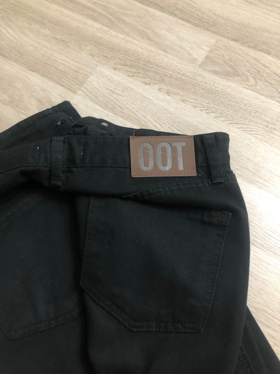 OOTJ 와이드 스트레이트 코튼 팬츠 상품이미지2
