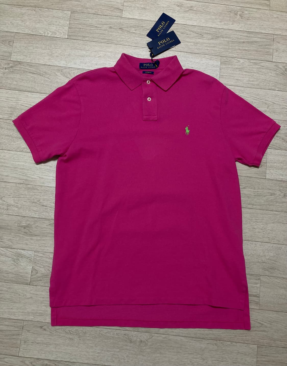 폴로 반팔 카라티 100(L) 판매 상품이미지2