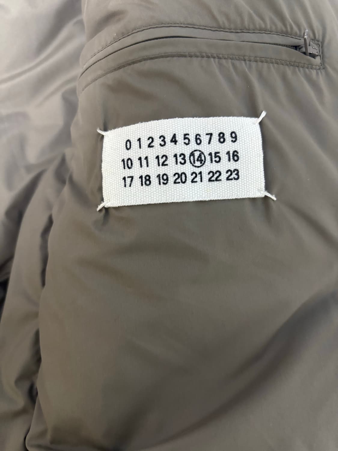 09AW martin margiela 5 zip goose jacket 상품이미지2