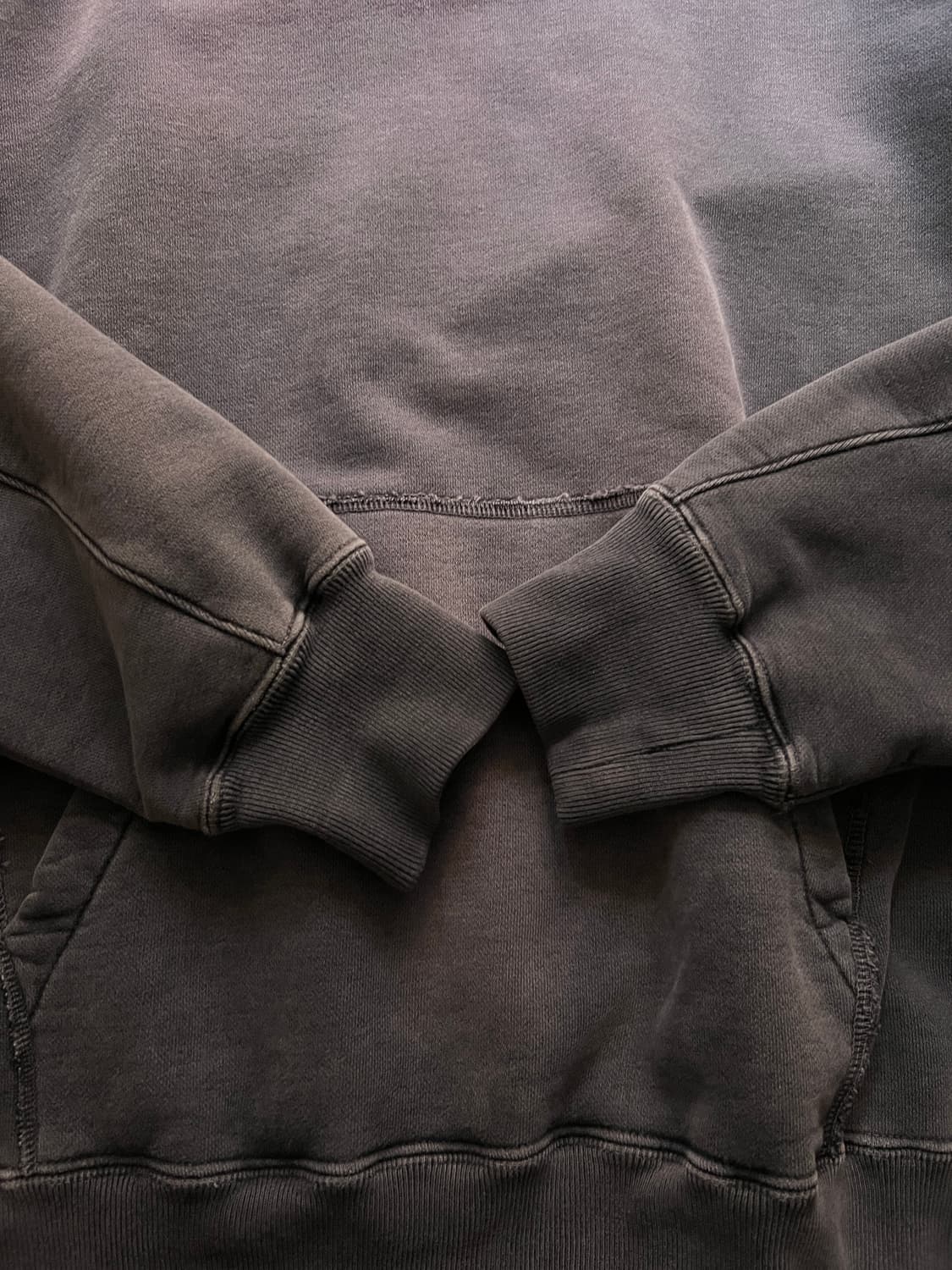 [XL]REMI RELIEF 레미릴리프 퍼플 페이딩 후드 티셔츠 상품이미지4