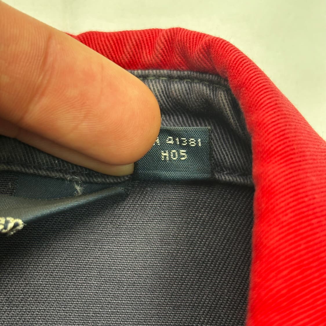 폴로 랄프로렌 레드 포니 네이비 배색 스윙톱 L 상품이미지8