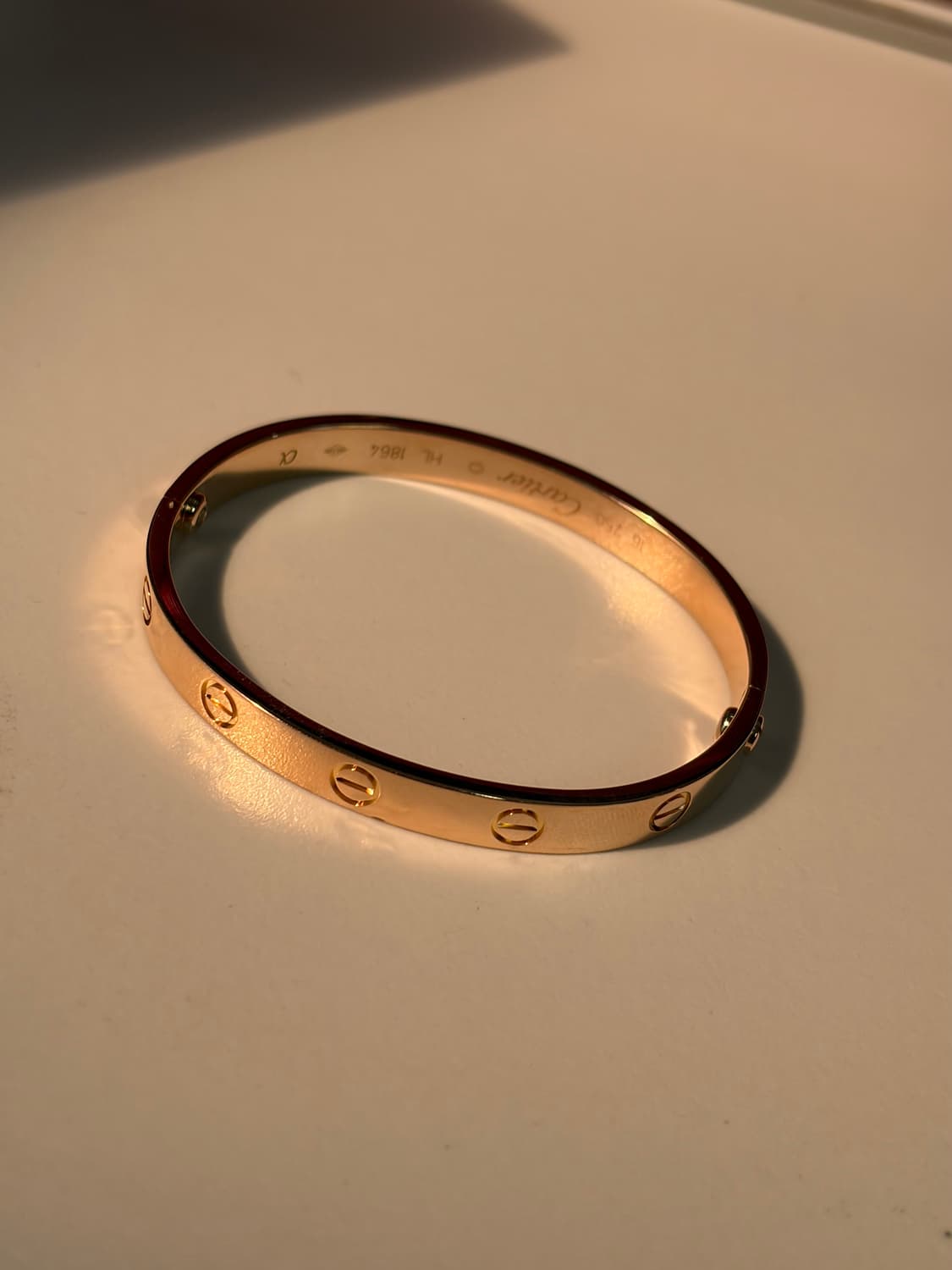 까르띠에 러브팔삐 로즈골드 16호  상품이미지2