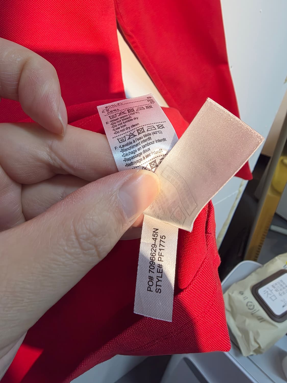 라코스테 여성 긴팔 카라티셔츠 105사이즈 상품이미지4