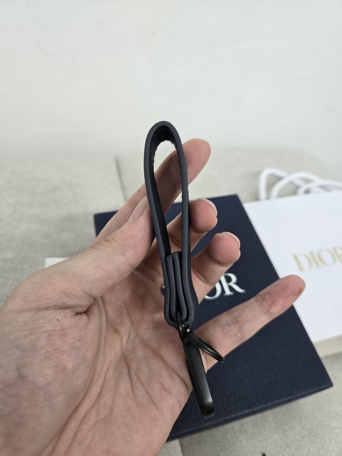 [보증서 정품]디올 로고 키링 상품이미지5