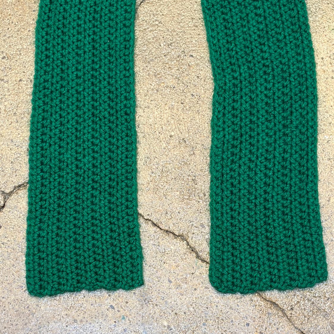 미국 빈티지 니트 핸드메이드 손뜨게 머플러 목도리 상품이미지3