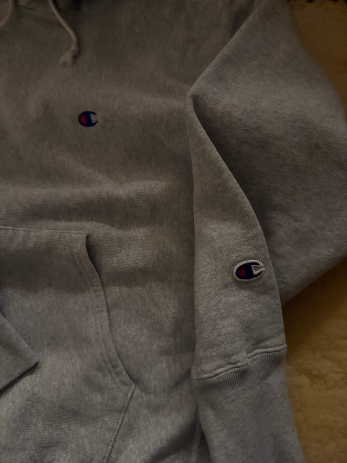 챔피온 블루택 리버스위브 후디 L 상품이미지2