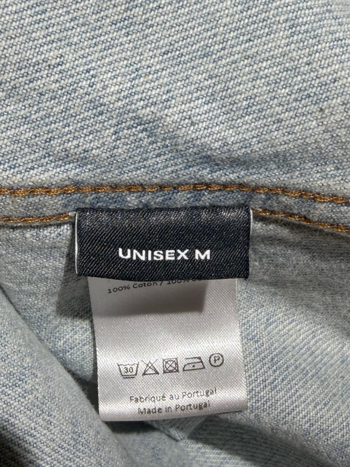와이프로젝트 비대칭 데님 셔츠 상품이미지8