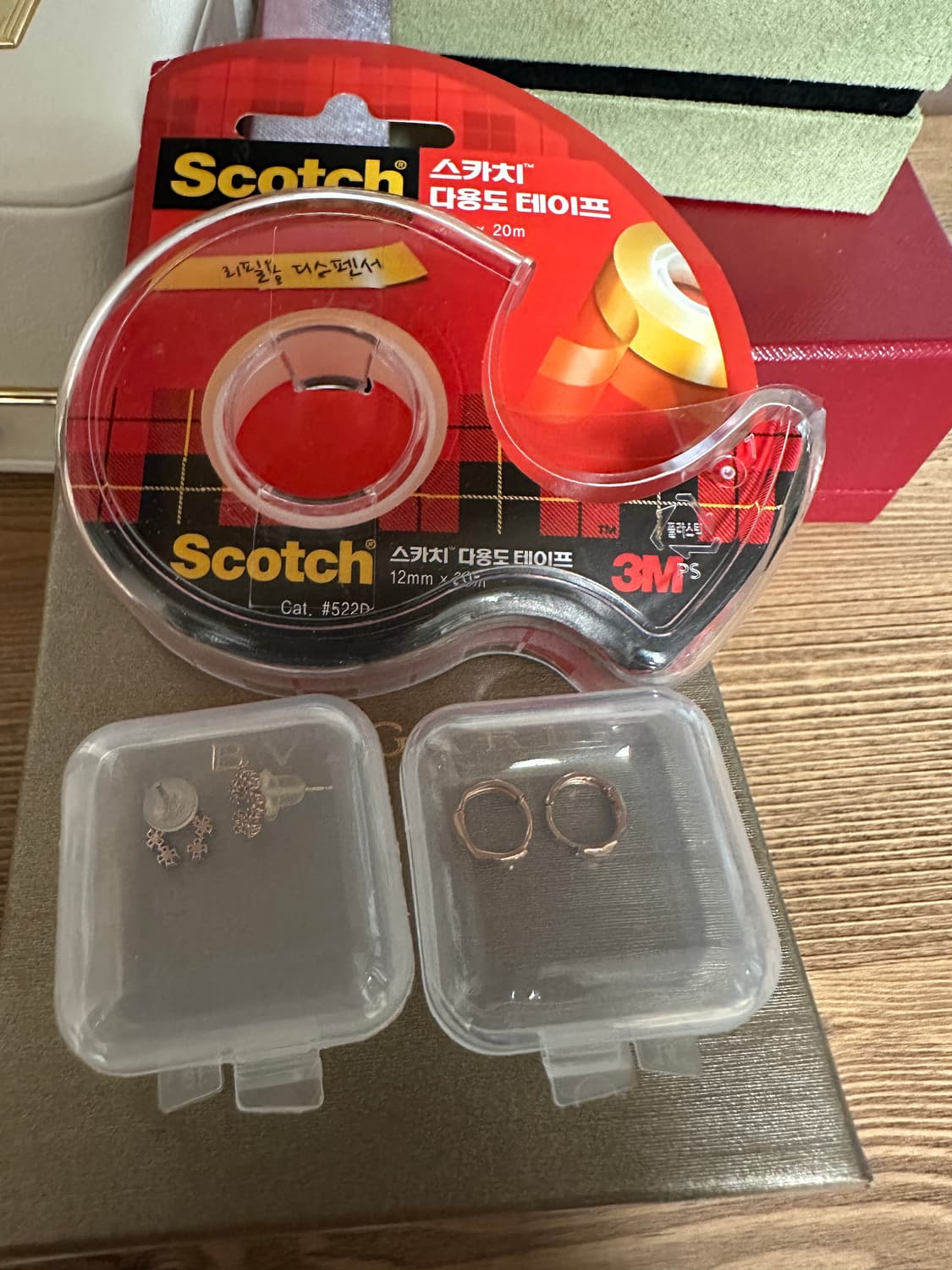 14k 사선컷팅 귀걸이  상품이미지5