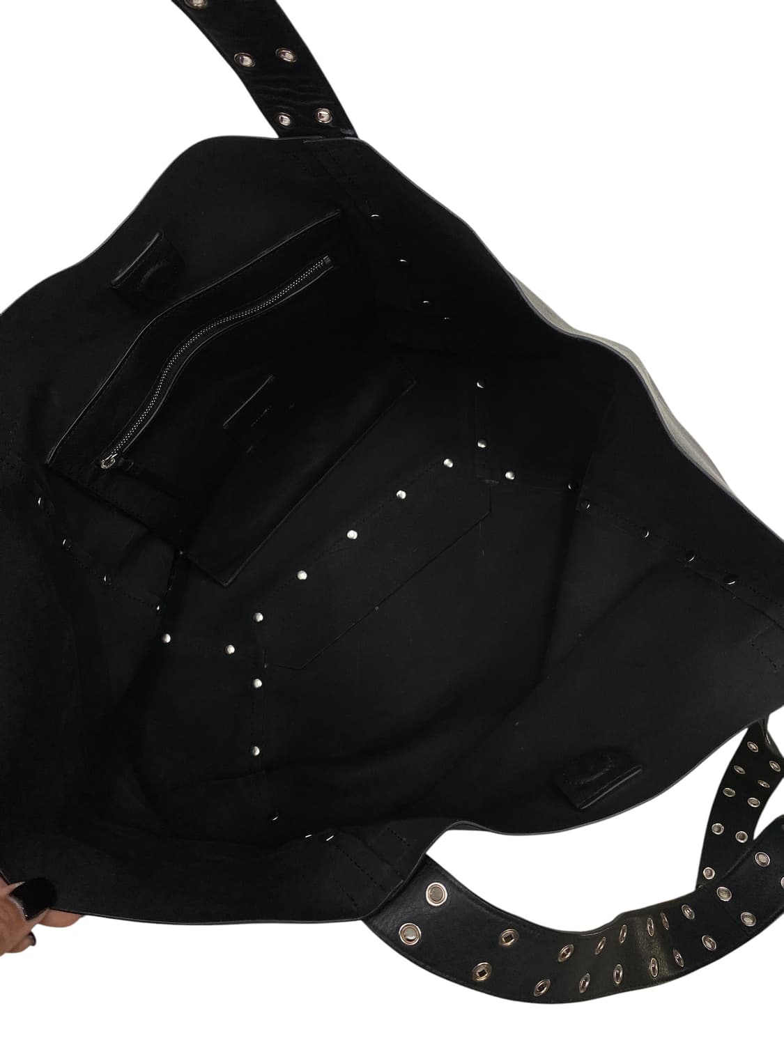 allsaints 올세인츠 락시크 블랙 쇼퍼백 상품이미지3